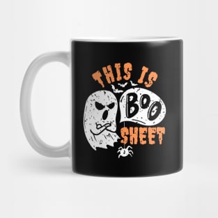 This Is Boo Sheet Funny Ghost Halloween Costume Men Women Mug